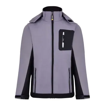 Изображение товара Куртка Softshell с капюшоном Dowell XL для строительных работ водонепроницаемая Изображение товара Куртка Softshell с капюшоном Dowell XL для строительных работ водонепроницаемая