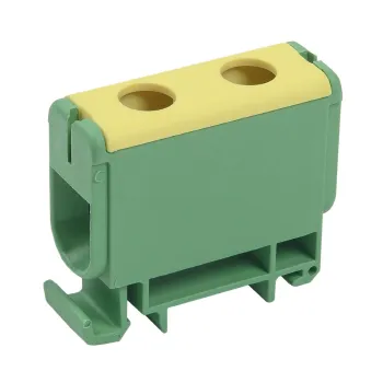 Изображение товара Клемма вводная силовая IEK КВС 6-50 мм² винтовая желтая Изображение товара Клемма вводная силовая IEK КВС 6-50 мм² винтовая желтая