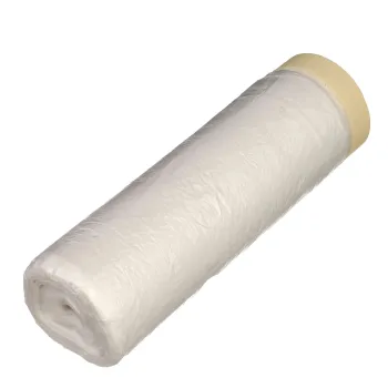 Изображение товара Пленка защитная с малярной лентой 1,5х25 м 8 мкм РемоКолор Изображение товара Пленка защитная с малярной лентой 1,5х25 м 8 мкм РемоКолор