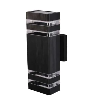 Изображение товара Светильник уличный настенный двусторонний Leek черный E27 IP65 Изображение товара Светильник уличный настенный двусторонний Leek черный E27 IP65