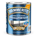 Краска по металлу 3в1 гладкая Hammerite серебряная (RAL 9006) глянцевая 0,75л_2