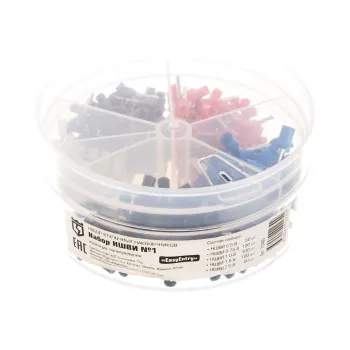 Изображение товара Наконечник-гильза НШВИ 0,5-2,5 мм² 400 шт КВТ Изображение товара Наконечник-гильза НШВИ 0,5-2,5 мм² 400 шт КВТ