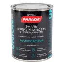 Эмаль полиуретановая универсальная Parade белая полуматовая 0,9л_1