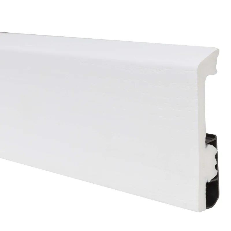 Плинтус Royce Pro HDPS 2000х80х15 мм римо белый_1