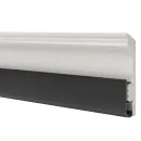Плинтус Royce Pro HDPS 2000х80х15 мм дуб милк_3