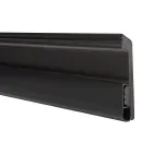 Плинтус Royce Pro HDPS 2000х80х15 мм черный классик_3
