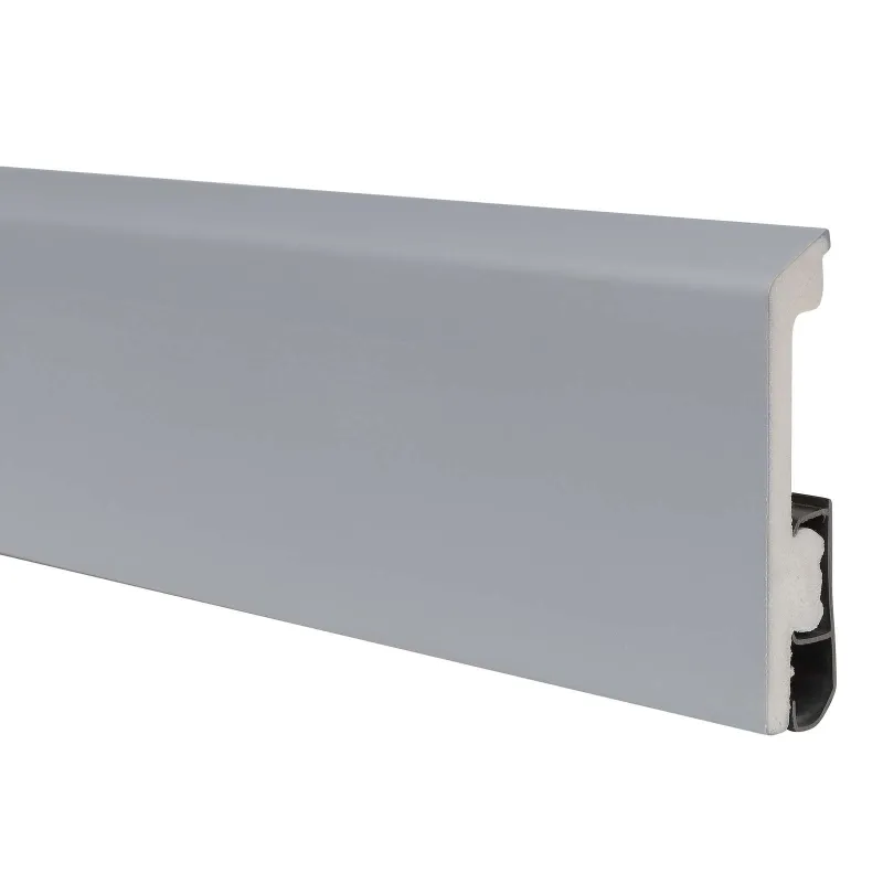 Плинтус Royce Pro HDPS 2000х80х15 мм урбан серый_1