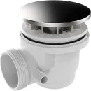 Сифон для душевого поддона 1 1/2"х50 Aquant фильтр-сетка без гибкой трубы_1