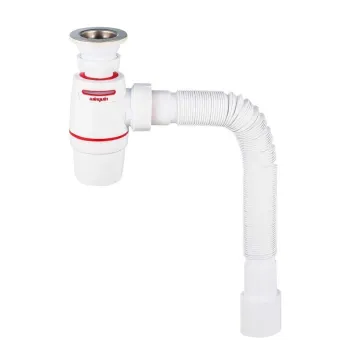 Изображение товара Сифон для раковины Neo Air System Wirquin 1 1/4х40 мм белый Изображение товара Сифон для раковины Neo Air System Wirquin 1 1/4х40 мм белый