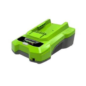 Изображение товара Быстрое зарядное устройство Greenworks G24C4 24V 4А для Li-Ion аккумуляторов Изображение товара Быстрое зарядное устройство Greenworks G24C4 24V 4А для Li-Ion аккумуляторов