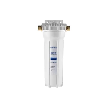 Изображение товара Магистральный фильтр Гейзер Стандарт 10SL 3/4 дюйма для холодной воды Изображение товара Магистральный фильтр Гейзер Стандарт 10SL 3/4 дюйма для холодной воды