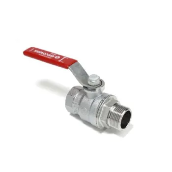 Изображение товара Шаровой кран Giacomini НР-ВР 1 1/4" рычаг для водоснабжения и отопления Изображение товара Шаровой кран Giacomini НР-ВР 1 1/4" рычаг для водоснабжения и отопления