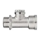 Тройник под манометр ВР-ВР-НР 1/2" х 1/4" х 1/2" с ограничителем MPF_2
