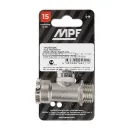 Тройник под манометр ВР-ВР-НР 1/2" х 1/4" х 1/2" с ограничителем MPF_5