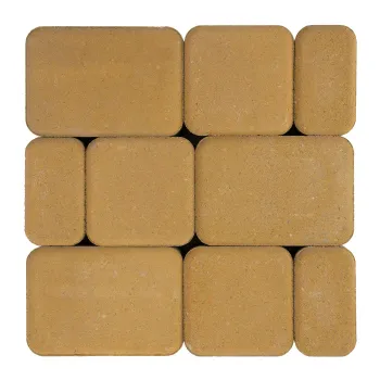 Изображение товара Плитка тротуарная Классико желтый 1,046м² Изображение товара Плитка тротуарная Классико желтый 1,046м²