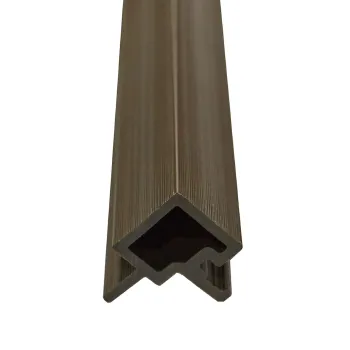 Изображение товара Угловой профиль для фасада Макадамия 49х56х3000мм Cottage Mode коричневый Изображение товара Угловой профиль для фасада Макадамия 49х56х3000мм Cottage Mode коричневый