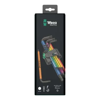 Изображение товара Набор шестигранных ключей Wera 1,5-10 мм 9 шт профессиональный Изображение товара Набор шестигранных ключей Wera 1,5-10 мм 9 шт профессиональный