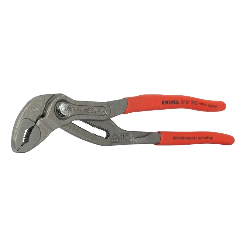 Клещи переставные Cobra с кнопочным фиксатором 250 мм 50 мм Knipex_1