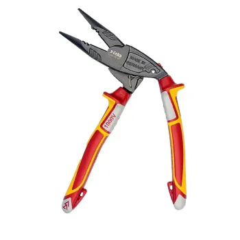 Изображение товара Пассатижи изогнутые диэлектрические 200 мм Felo для электромонтажа и ремонта Изображение товара Пассатижи изогнутые диэлектрические 200 мм Felo для электромонтажа и ремонта