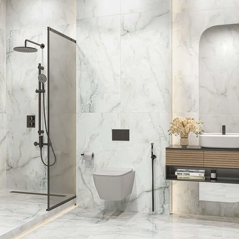 Керамогранит Moonstone 600х1200х8 мм светло-бежевый суперполированный LCM_1