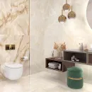 Керамогранит Talisman Onyx Crema 600х1200х8 мм светло-бежевый суперполированный LCM_1