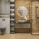 Керамогранит Bali 200х900х7 мм светло-коричневый матовый Alma Ceramica_1