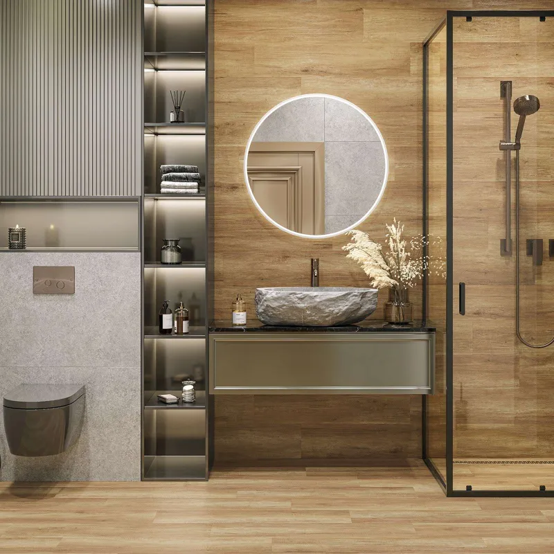 Керамогранит Bali 200х900х7 мм светло-коричневый матовый Alma Ceramica_1