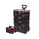 Набор ящиков на колесах с телескопической ручкой 6в1 Qbrick System Two_1