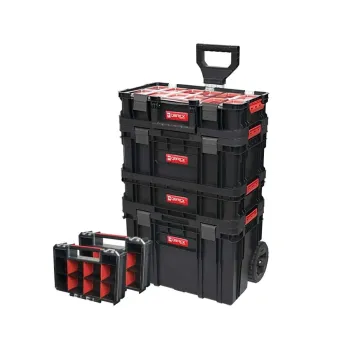 Изображение товара Набор ящиков на колесах 6в1 Qbrick System Two - удобное решение для хранения Изображение товара Набор ящиков на колесах 6в1 Qbrick System Two - удобное решение для хранения