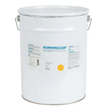 Изображение товара Грунт-эмаль по ржавчине 3в1 Компрессор желтая 20кг Изображение товара Грунт-эмаль по ржавчине 3в1 Компрессор желтая 20кг
