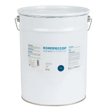 Изображение товара Грунт-эмаль по ржавчине 3в1 Компрессор синяя глянцевая 20кг Изображение товара Грунт-эмаль по ржавчине 3в1 Компрессор синяя глянцевая 20кг