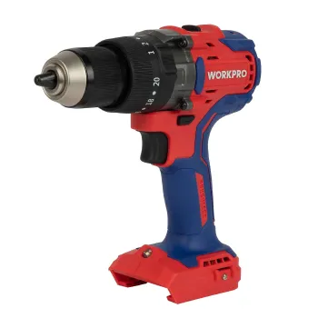 Изображение товара Шуруповерт Workpro WP390007 20В бесщеточный ударный с 3 режимами работы Изображение товара Шуруповерт Workpro WP390007 20В бесщеточный ударный с 3 режимами работы