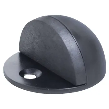 Изображение товара Ограничитель дверной черный Стандарт - надежное решение для ваших дверей Изображение товара Ограничитель дверной черный Стандарт - надежное решение для ваших дверей