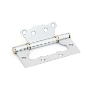 Изображение товара Петля накладная Palladium из стали хромированная бабочка Изображение товара Петля накладная Palladium из стали хромированная бабочка