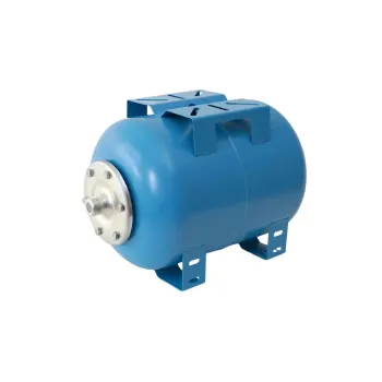 Изображение товара Горизонтальный бак расширительный 24л Unipump для водоснабжения Изображение товара Горизонтальный бак расширительный 24л Unipump для водоснабжения