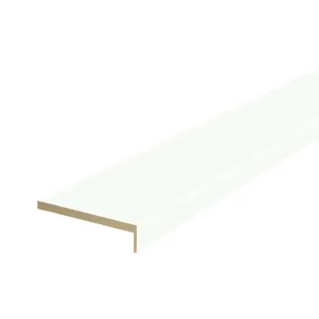 Изображение товара Наличник Velldoris Galant Emalux 25x70x2200мм белый Г-образный из МДФ Изображение товара Наличник Velldoris Galant Emalux 25x70x2200мм белый Г-образный из МДФ