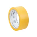 Лента малярная 38ммx25м Washi для точных краев желтая Hansa_4