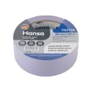 Лента малярная 38ммx50м Washi для деликатных поверхностей фиолетовая Hansa_1