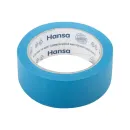 Лента малярная 38мм x 25м для наружных работ УФ-стойкая синяя Hansa_2