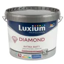 Краска интерьерная моющаяся Diamond Extra Matt глубокоматовая 9л Luxium_1