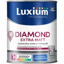 Краска интерьерная моющаяся Diamond Extra Matt глубокоматовая 1л Luxium_3