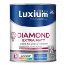Краска интерьерная моющаяся Diamond Extra Matt глубокоматовая (база C) 0,9л Luxium_1
