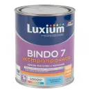 Краска интерьерная моющаяся Bindo 7 матовая 1л Luxium_1