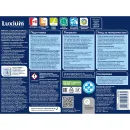Краска интерьерная для влажных помещений Bindo 20 полуматовая 1л Luxium_3