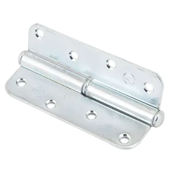 Изображение товара Петля ПН1-110 цинк правая для дверей врезная сталь Изображение товара Петля ПН1-110 цинк правая для дверей врезная сталь