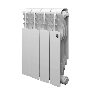 Изображение товара Радиатор биметаллический 350мм 4 секции Royal Thermo Revolution для centrale и автономного отоплени Изображение товара Радиатор биметаллический 350мм 4 секции Royal Thermo Revolution для centrale и автономного отоплени