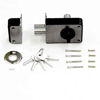 Изображение товара Замок накладной АЛЛЮР ЗН 1-3А-1 для деревянных дверей Изображение товара Замок накладной АЛЛЮР ЗН 1-3А-1 для деревянных дверей