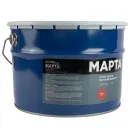 Грунт-эмаль по ржавчине 3в1 Марта красная (RAL 3020) глянцевая 10кг_4