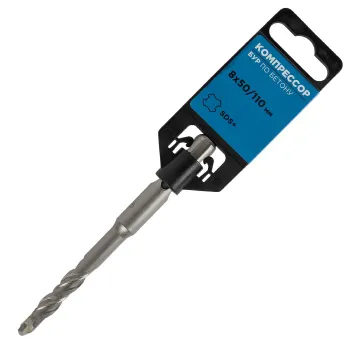 Изображение товара Бур SDS+ 8х50/110мм Компрессор для ударных и перфораторов Изображение товара Бур SDS+ 8х50/110мм Компрессор для ударных и перфораторов