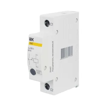 Изображение товара Расцепитель независимый на DIN-рейку IEK 230 В AC для автоматической защиты Изображение товара Расцепитель независимый на DIN-рейку IEK 230 В AC для автоматической защиты